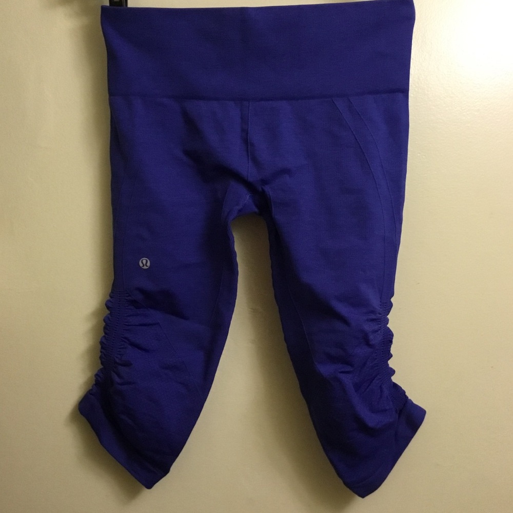 Lululemon Ruched Cropped Pants